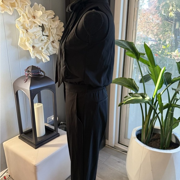 New York & Company Black Button-Down Jumpsuit - Picture 4 of 4